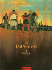 Za imperium Tom 1 Honor - Vives Mervan | mała okładka