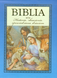 Biblia Historia zbawienia opowiedziana dzieciom książka w etui -  | mała okładka