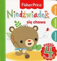 Fisher Price Puzzle Niedźwiadek się chowa - Anna Wiśniewska | mała okładka