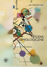 Studia semiologiczne - Jan Mukarovsky | mała okładka
