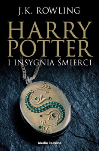 Harry Potter i Insygnia Śmierci czarna edycja - Joanne K. Rowling | mała okładka