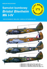 Samolot bombowy Bristol Blenheim Mk I-IV - Bączkowski Wiesław | mała okładka