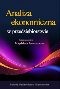 Analiza ekonomiczna w przedsiębiorstwie - Magdalena Jerzemowska | mała okładka