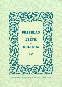 Przekład Język Kultura IV -  | mała okładka