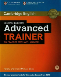 Advanced Trainer Six Practice Tests with Answers - Black Michael, O'Dell Felicity | mała okładka