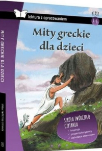 Mity greckie dla dzieci Lektura z opracowaniem -  | mała okładka