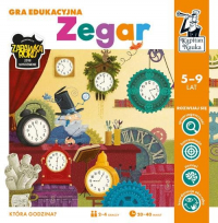 Kapitan Nauka Gra edukacyjna Zegar - Praca zbiorowa | mała okładka