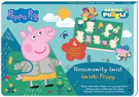 Peppa Pig Kraina puzzli Niesamowity świat świnki Peppy - Opracowanie Zbiorowe | mała okładka