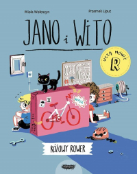 Jano i Wito uczą mówić R Różowy rower - Wiola Wołoszyn | mała okładka