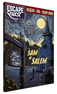 Escape Quest Sam w Salem Książka Gra - Julien Mindel | mała okładka