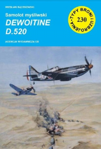 Samolot myśliwski Dewoitine D.52 - Bączkowski Wiesław | mała okładka