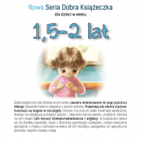 Nowa Seria Dobra Książeczka 1,5-2 lat - Agnieszka Starok | mała okładka