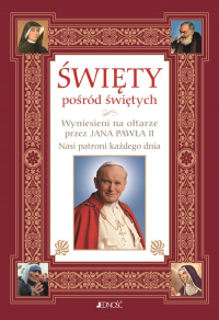 Święty pośród świętych Wyniesieni na ołtarze przez Jana Pawła II Nasi patroni każdego dnia - Hubert Wołącewicz | mała okładka