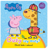 Peppa Pig Koło Zabawy Duży czy mały? - null null | mała okładka