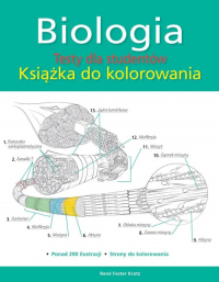 Biologia Testy dla studentów Książka do kolorowania - Fester Kratz Rene | mała okładka