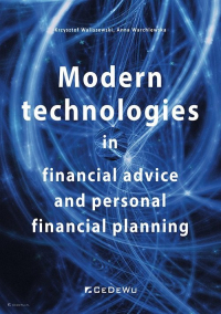 Modern technologies in financial advice and personal financial planning - Anna Warchlewska | mała okładka