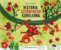 Historia czerwonego kameleona - Marta Zaremba | mała okładka