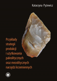 Przykłady strategii produkcji i użytkowania paleolitycznych oraz mezolitycznych narzędzi krzemiennych - Katarzyna Pyżewicz | mała okładka