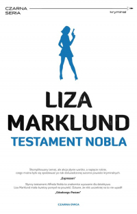 Testament Nobla - Liza Marklund | mała okładka