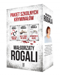 Pakiet Szkolnych kryminałów Małgorzaty Rogali - Małgorzata Rogala | mała okładka