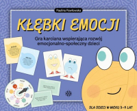 Kłębki emocji Gra karciana wspierająca rozwój emocjonalno-społeczny dzieci - Paulina Pawłowska | mała okładka