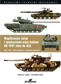 Współczesne czołgi i opancerzone wozy bojowe od 1991 do dziś - Hart Russel, Hart Stephen | mała okładka