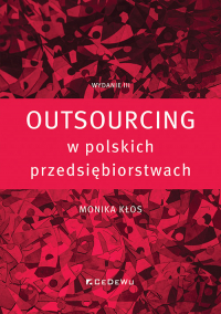 Outsourcing w polskich przedsiębiorstwach - Monika Kłos | mała okładka