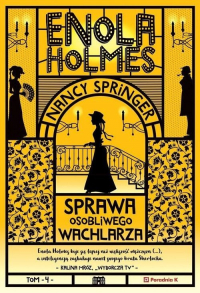 Enola Holmes Sprawa osobliwego wachlarza - Nancy Springer | mała okładka