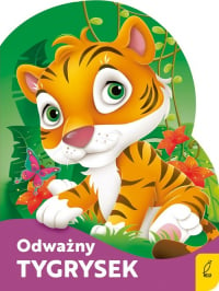 Wykrojnik Odważny tygrysek - Urszula Kozłowska | mała okładka