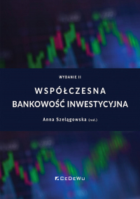 Współczesna bankowość inwestycyjna - Anna Szelągowska | mała okładka