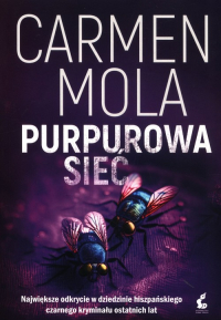 Purpurowa sieć - Carmen Mola | mała okładka
