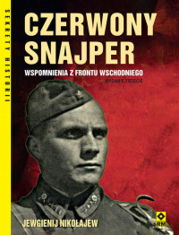 Czerwony snajper Wspomnienia z frontu wschodniego - Jewgienij Nikołajew | mała okładka