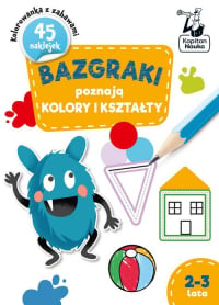 Bazgraki poznają Kolory i kształty 2-3 lata - Katarzyna Szumska | mała okładka
