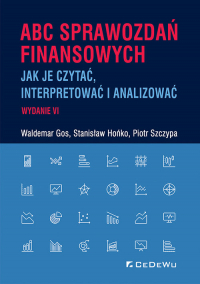 ABC sprawozdań finansowych Jak je czytać, interpretować i analizować - Hońko Staniaław | mała okładka