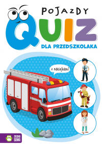 Quiz dla przedszkolaka Pojazdy -  | mała okładka