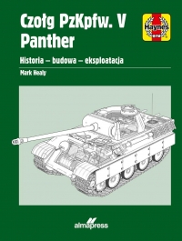 Czołg PzKpfw. V Panther. Panorama techniki wojskowej - Mark Healy | mała okładka