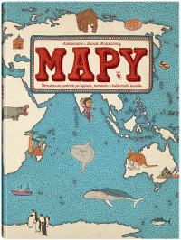 Mapy wyd.7 Obrazkowa podróż po lądach morzach i kulturach świata - Aleksandra Mizielińska | mała okładka