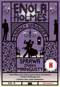 Enola Holmes Sprawa znaku mangusty - Nancy Springer | mała okładka