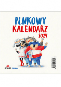 Pinkowy kalendarz 2024 - Agnieszka Waligóra | mała okładka