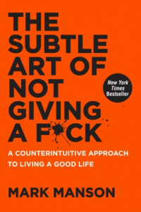 The Subtle Art of Not Giving a F*ck wer. angielska - Mark Manson | mała okładka