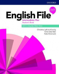 English File 4E Intermediate Plus SB Online Practice - Latham-Koenig Christina, Oxenden Clive | mała okładka