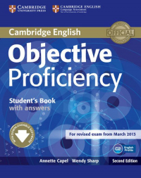 Objective Proficiency Student's Book with Answers - Capel Annette, Sharp Wendy | mała okładka