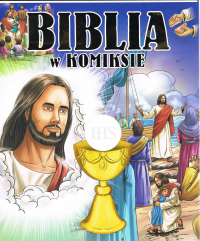 Biblia w komiksie Opowieść o Bogu i wielkich bohaterach ( z obwolutą) -  | mała okładka