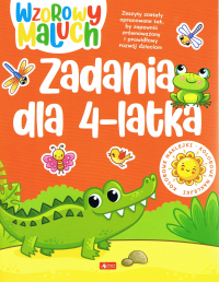 Wzorowy maluch. Zadania 4-latka - Opracowanie Zbiorowe | mała okładka