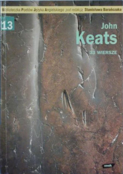 33 wiersze - John Keats  | okładka