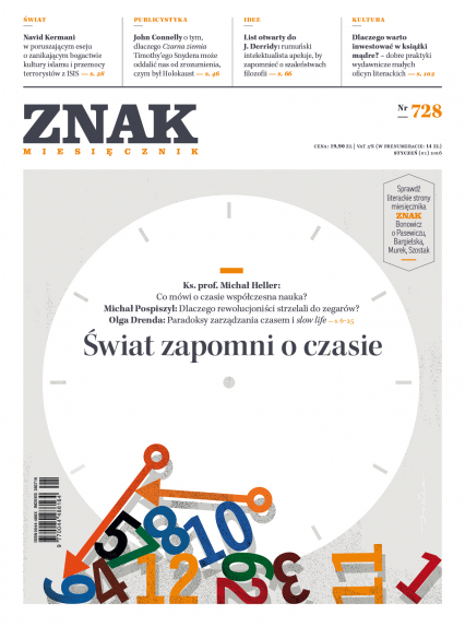 Miesięcznik „Znak", styczeń 2016, nr 728 - | okładka