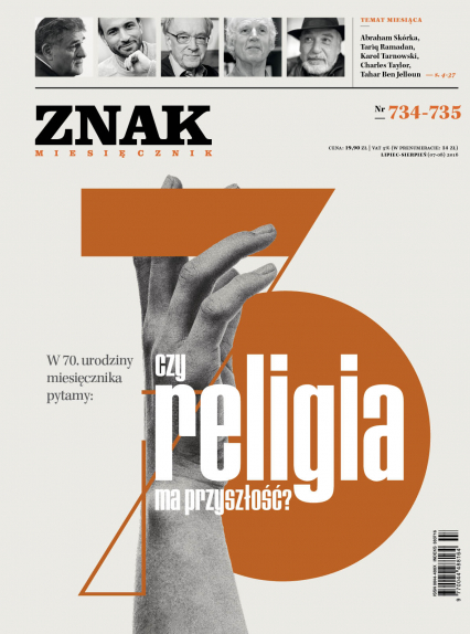 Miesięcznik "ZNAK", lipiec-sierpień 2016, nr 734-735 -  | okładka