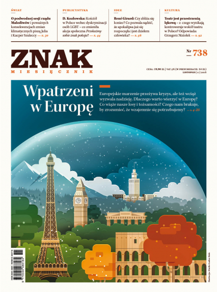 ZNAK 738 11/16 Wpatrzeni w Europę - | okładka