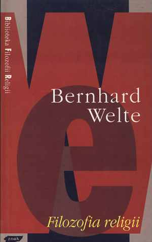 Filozofia religii - Bernhard Welte  | okładka