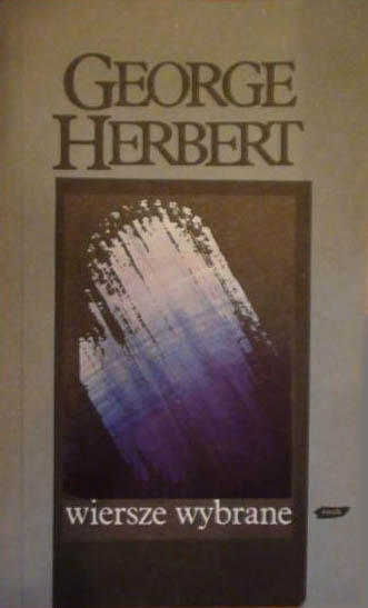 Wiersze wybrane - George Herbert  | okładka